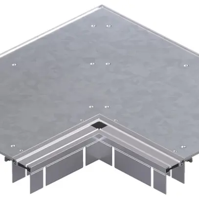 Angolo piatto tehalit BKB superiore vaschetta est.canale a pavimento 300×445×3mm 