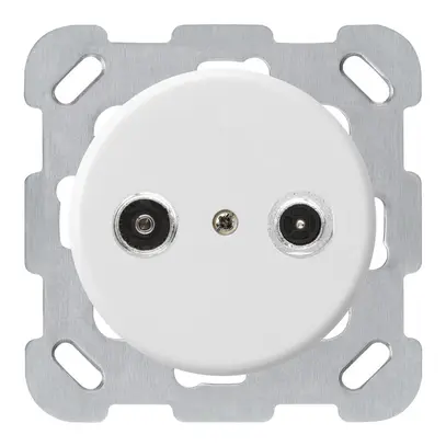 Presa d'antenna INC basico TV-R mont.B 10.5dB 2GHz bianco 