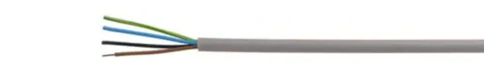 Installationskabel FE0 4×1,5mm² 2LNPE grau Dca 