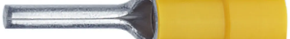 Capocorda pressione a perno Ferratec 2.5…6mm² giallo isolato 