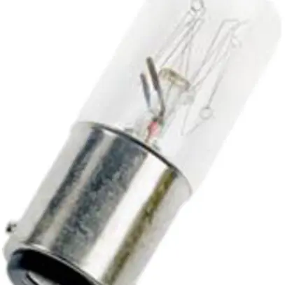 Lampada di segnalazione ad incandescente B15d 220V 5W 17×48mm 