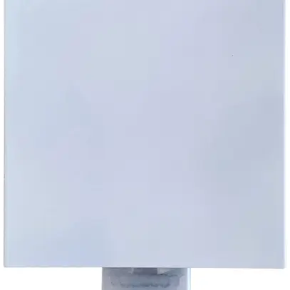 Applique LED Z-Licht PIR Cube C SEN 9.5W 1000lm 3000K IP65 115×115mm blanc 