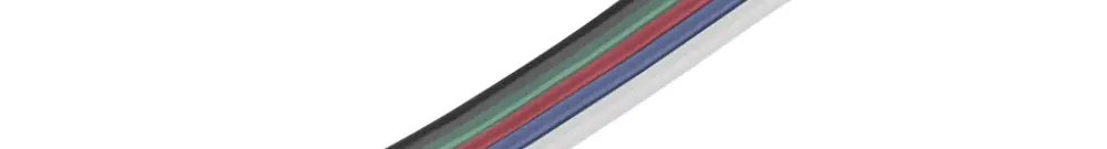 Raccord flexible LDV CSW/P5/50/P, pour ruban LED PFM PRO, 5P, câble 50mm, 2 pcs 
