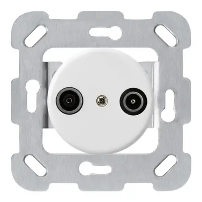 Presa di passaggio INC basico TV-R 23dB bianco 