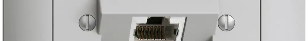 Presa INC 1×RJ45/s 4P ITplus EDIZIOdue grigio chiaro 