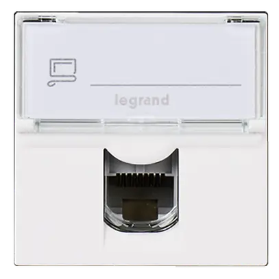 EB-Dose MOS UTP 1×RJ45 weiss Kat.5e 2 Module 