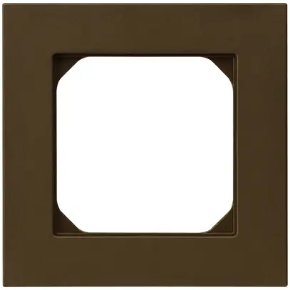 Cadre de recouvrement ENC kallysto.pro 1×1 brun 94×94mm 