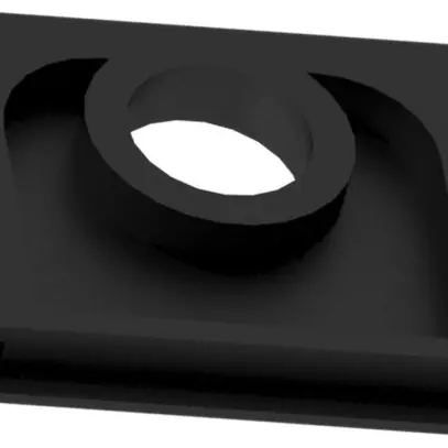 Embout plat ABB NAP 1E M20 noir 