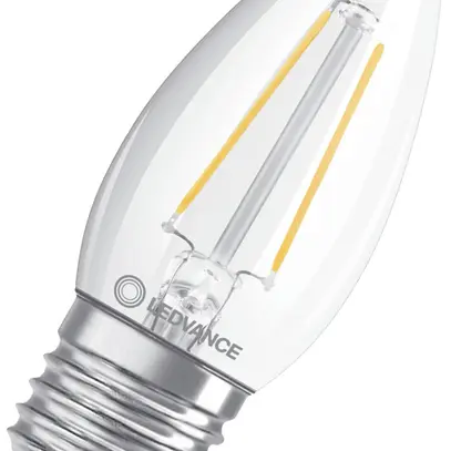 Lampada LED LEDVANCE CLAS B E27 4.8W 470lm 2700K REG Ø55×95mm B10.5 chiaro 