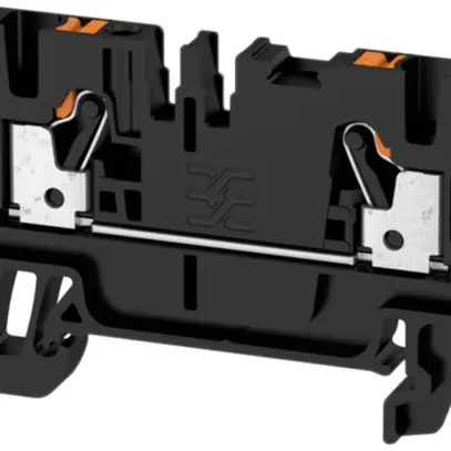 Durchgangs-Reihenklemme Weidmüller A2C PUSH IN 2.5mm² TS35 schwarz 