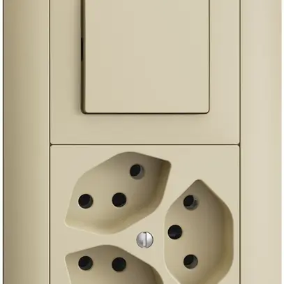 Combinazione INC EDIZIOdue 3/1P +3×T13 vanille 