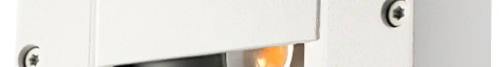 Lampada apparente LED SG Callisto 3W 130lm 827 IP65 REG 110×110mm bianco 
