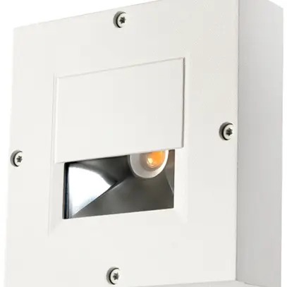 Lampada apparente LED SG Callisto 3W 130lm 827 IP65 REG 110×110mm bianco 