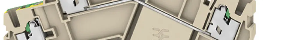 Durchgangs-Reihenklemme WM S3T 2.5mm² 24A 800V Feder 2×3 TH35 be 