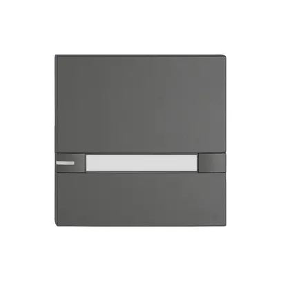 Pulsante 1/1 EDIZIO.liv SNAPFIX® p.KNX&UNI c.LED c.targ.comando 2 tasti grs 