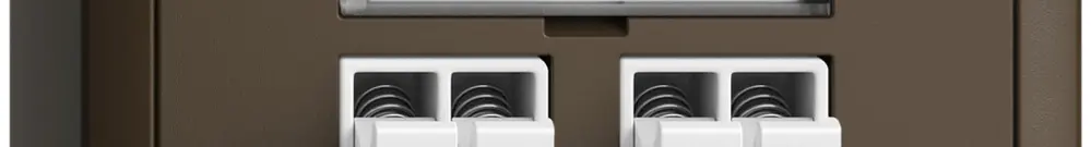 Prise audio AP Push Type EDIZIOdue FX, 2×, kit d'inscription, coffee 