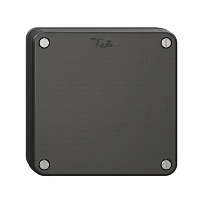 Plaque d'obturation NUP NEVO, profondeur 3 mm, noir 