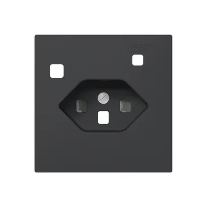 Kit di copertura SIDUS Z/E per presa FI T23 con shutter antracite 