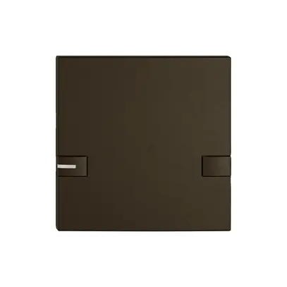 Pulsante 1/1 EDIZIO.liv KNX e UNI con SNAPFIX® con LED comando a 2 tasti ma 
