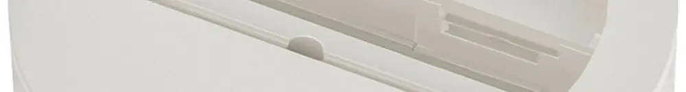 Rosone da soffitto AP SLV adattatore di raccordo lampada monofase bianco 