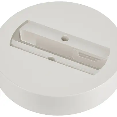 Rosone da soffitto AP SLV adattatore di raccordo lampada monofase bianco 