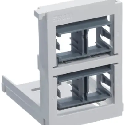 Kit d'installazione R&M HWSmodular, per 4×RJ45 C5/6, bianco 