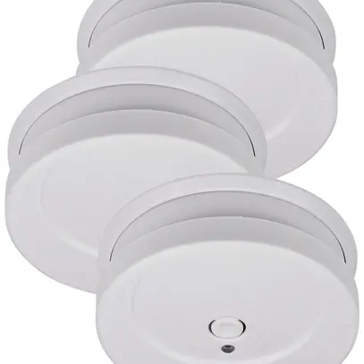 Set di rilevatori di fumo AP Brennenstuhl RM C 9010 85dB 9V bianco 