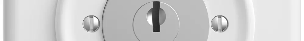 Contact pivotant ENC STANDARDdue SNAPFIX® 0<->1/1P avec serrure & 2 clés bc 
