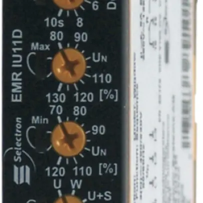 Relais surv.tension EMR IU11D 1C, 1/3 phases, 400/230VAC 