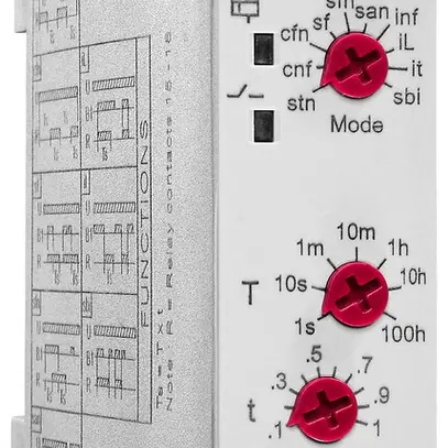 Relè a tempo AMD ELBRO tako MF 200 0.1s…100h 12…230V 0.01A 
