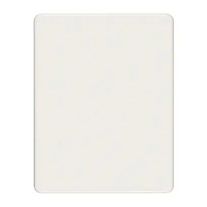 Plaque de rec. 3×4 266×206 blanc, sans découpe 