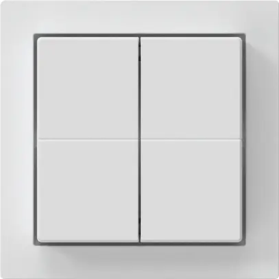 Pulsante senza fili Friends of Hue KAL, 4×, 60×60mm, bianco 