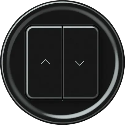 Jalousieaktor KNX origin 2×Tasten schwarz 