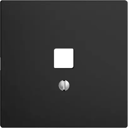 Kit frontale EDIZIOdue nero 60×60mm per interfaccia USB 