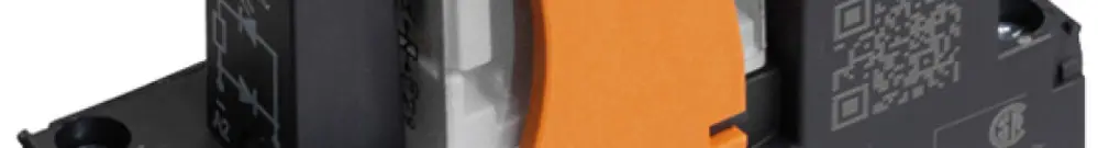 Relè WM CRMKIT S L/D 4CO 6A AgNi 19.2…26.4VDC LED raccordo a vite RT I 