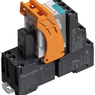 Relè WM CRMKIT S L/D 4CO 6A AgNi 19.2…26.4VDC LED raccordo a vite RT I 