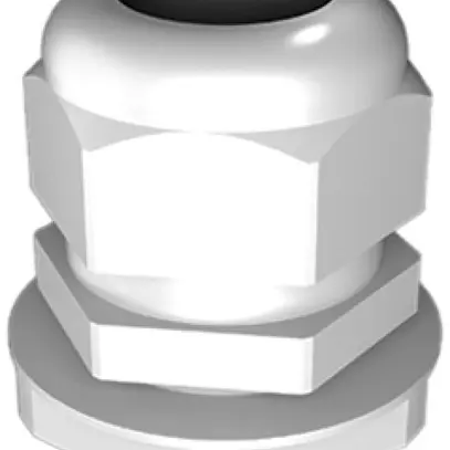 Pressacavo Rittal SZ 2411.631 M25 10mm Ø10…17mm PA IP68 grigio 25pz 