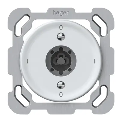Interruttore a chiave INC origin interruttore 0/2L 16A 250V 0-I-0-I 77×77mm bi 