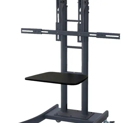Supporto a rotelle per schermo VALUE 125kg nero 