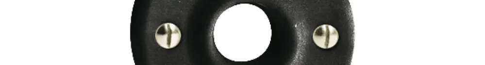Disco frontale FH nero per scatola di raccordo1900 