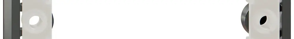 Cadre de rehausse Feller NEVO SNAPFIX® 87×87×20mm noir 