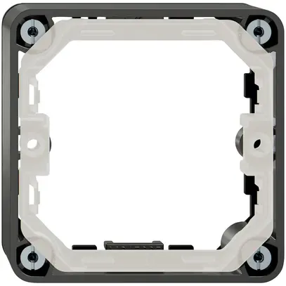 Cadre de rehausse Feller NEVO SNAPFIX® 87×87×20mm noir 