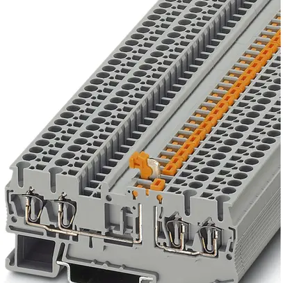 Morsetto di passaggio 0.08…4mm² grigio, ST 2.5-QUATTRO-MT 