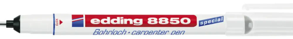 Filzschreiber Edding 8850 für Bohrlöchermarkierung, schwarz 