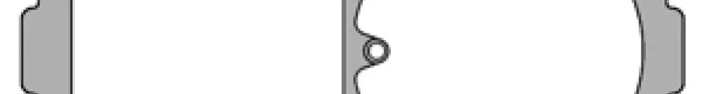 Plaque de fixation I-I Hager horiz. 77×T137mm pour FA6/M3/XLR+3×T13 