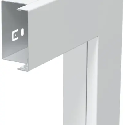 Angolo piatto Bettermann LKM 40×60mm zincato bianco puro 