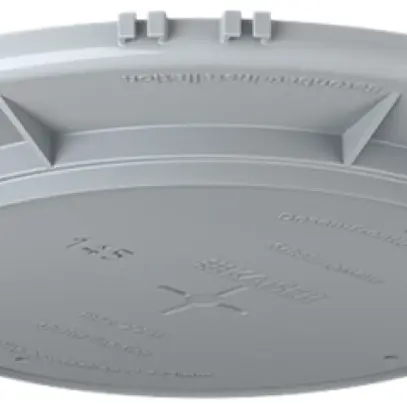 Plaque frontale HaloX 180 pour béton sur place, découpe au plafond Ø145mm 