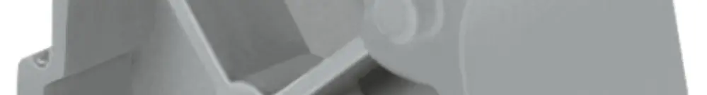 Module de fermeture WAGO TOPJOB-S pour série 2016 gris 