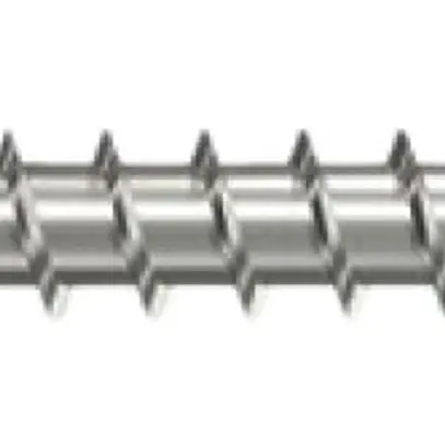 Vis pour panneau aggloméré à tête conique Pozidriv 4×25mm acier zingué 