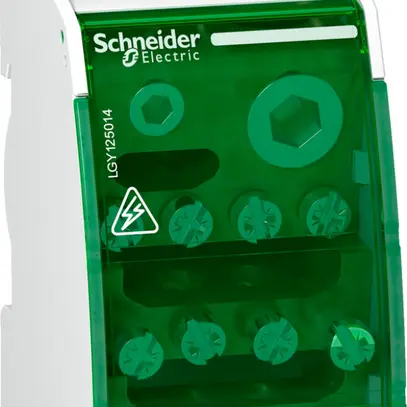 Blocco di morsetti Linergy 120mm² 1P 250A capacità di collegamento 14 pezzi 